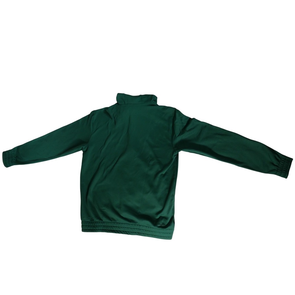 Adidas Team Full Zip Hoodie Dark Green H13083 Women's XLarge/Men's Large - Picture 6 of 11
